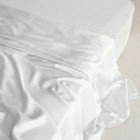 MyntFusion cooling flat sheet made of mint-infused eucalyptus and pine fibres for breathable, antibacterial, lightweight sleep comfort