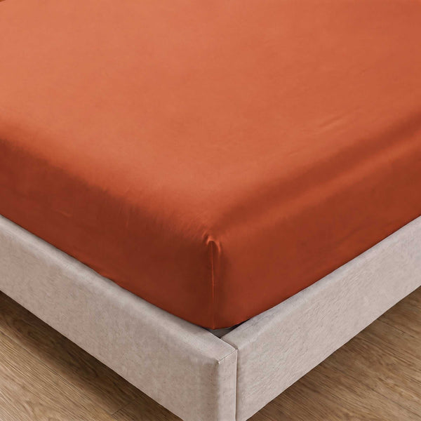MyntFusion™ Fitted Sheet - Terracotta