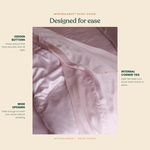MyntBalance temperature balancing duvet cover made of soft breathable TENCEL lyocell fabric