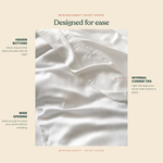 MyntBalance™ temperature balancing duvet cover made from soft breathable TENCEL™ lyocell fabric