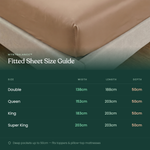 MyntBalance™ temperature balancing fitted sheet made from breathable 100% TENCEL™ lyocell with deep pockets and reinforced straps