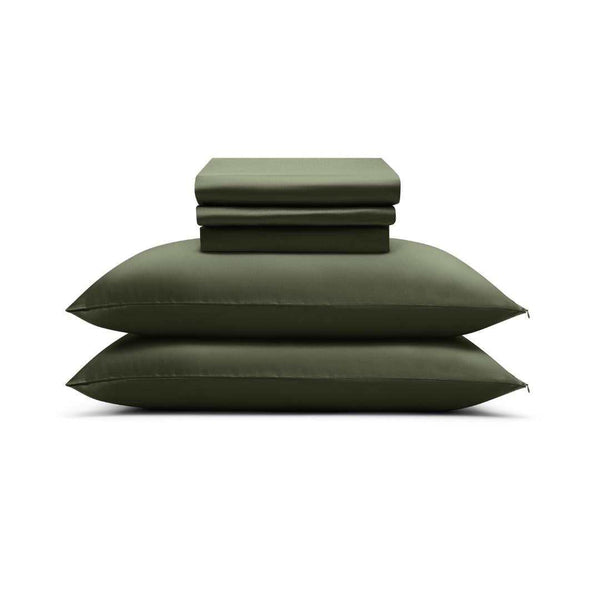 MyntFusion™ Complete Sheet Set (4-Piece) - Olive Green