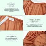 MyntFusion Complete Sheet Set in Terracotta - view 5