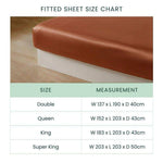 MyntFusion Complete Sheet Set in Terracotta - view 9