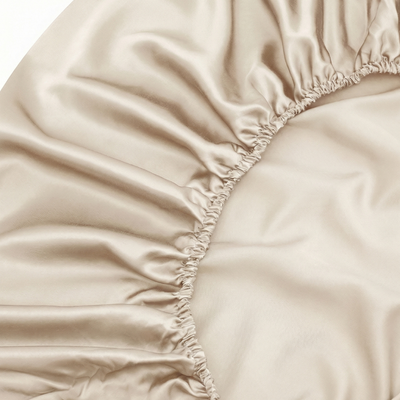 MyntFusion cooling fitted sheet made from eucalyptus and pine fibers with mint-infused cooling technology and deep elastic pockets