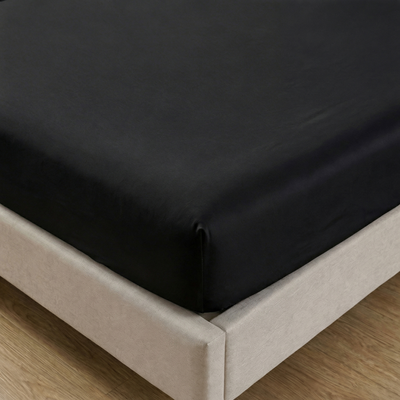 MyntFusion cooling fitted sheet made from eucalyptus and pine fibers with mint-based cooling technology and deep elastic pockets