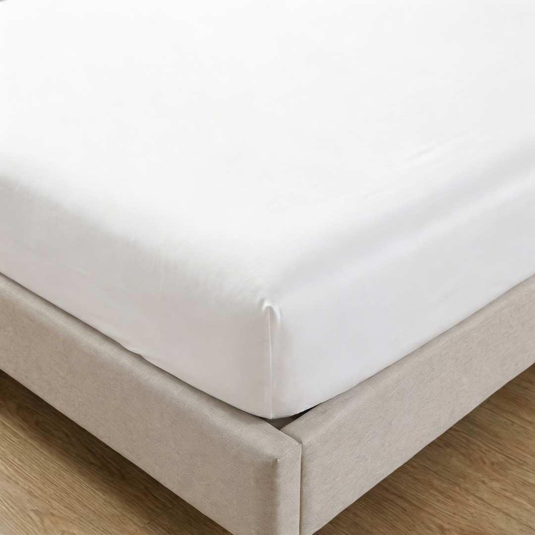 MyntFusion Fitted Sheet - White