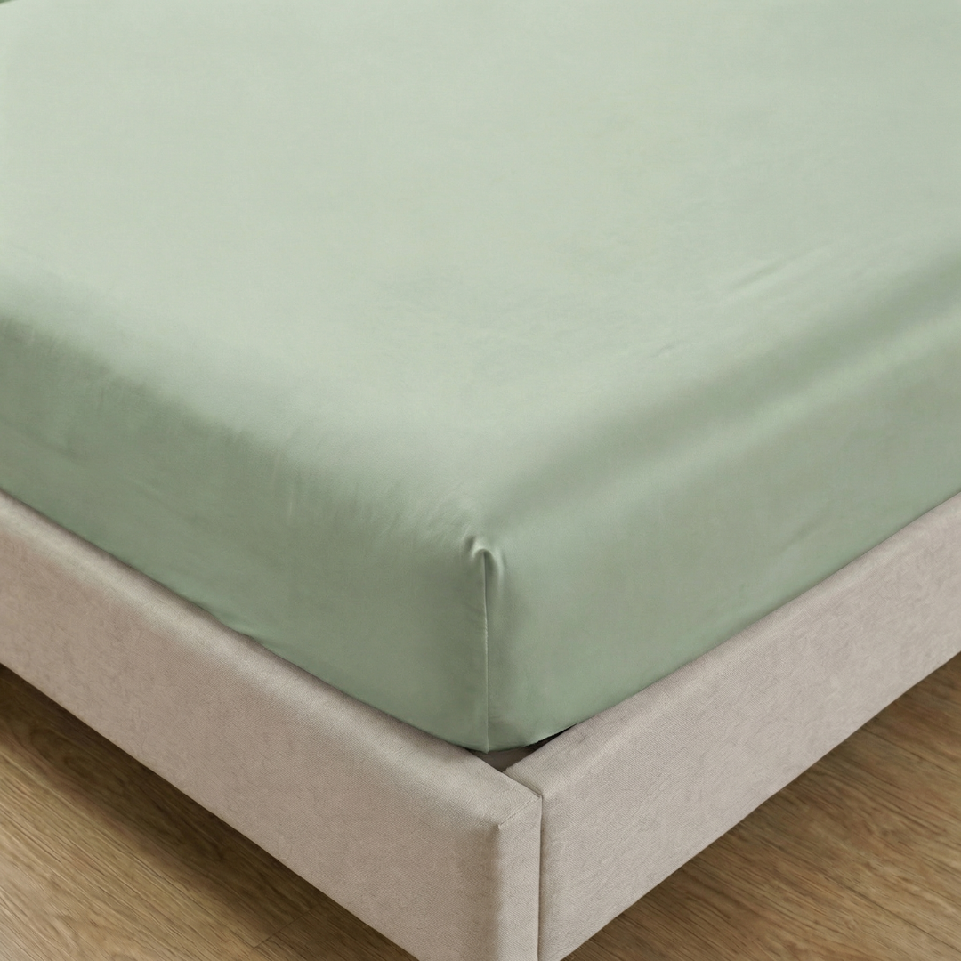 MyntFusion Fitted Sheet - Sage Green