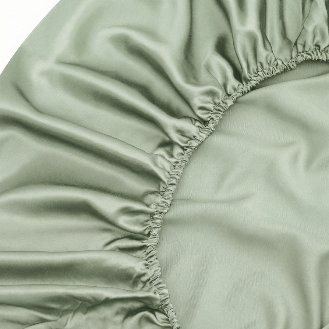 MyntFusion Fitted Sheet - Sage Green