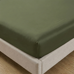 MyntFusion Fitted Sheet - Olive Green