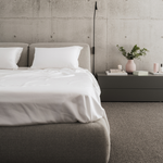 MyntBalance temperature balancing flat sheet made from 100% TENCEL lyocell, soft and breathable bedding layer