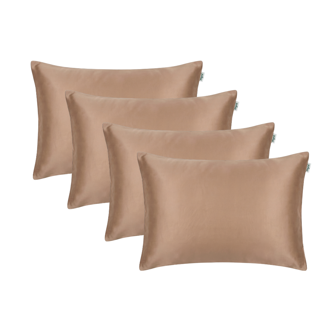 MyntBalance™ temperature balancing pillowcase made from breathable TENCEL™ lyocell with hidden zipper and moisture-wicking fabric
