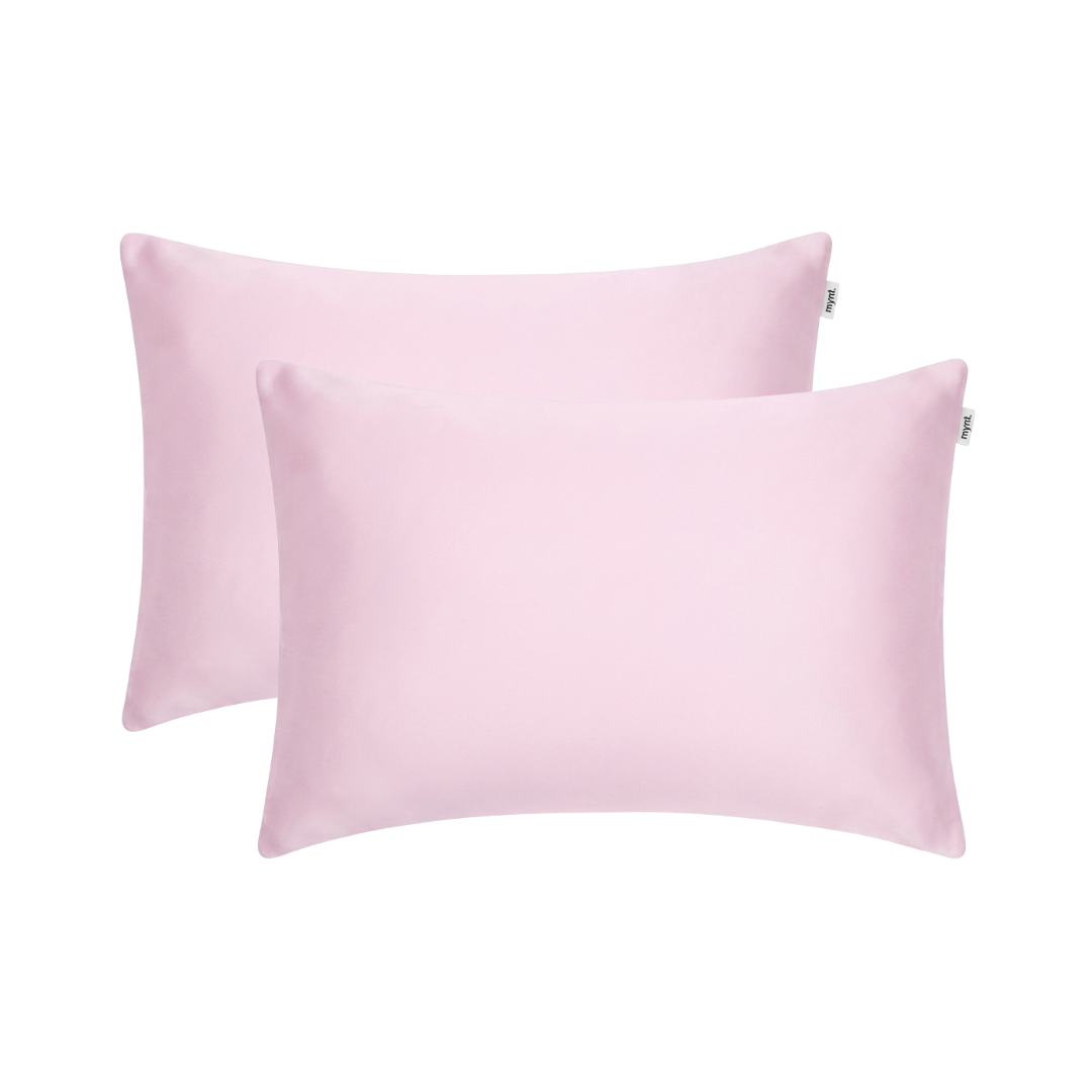 MyntBalance temperature balancing pillowcase made from breathable TENCEL lyocell fabric with hidden zipper closure