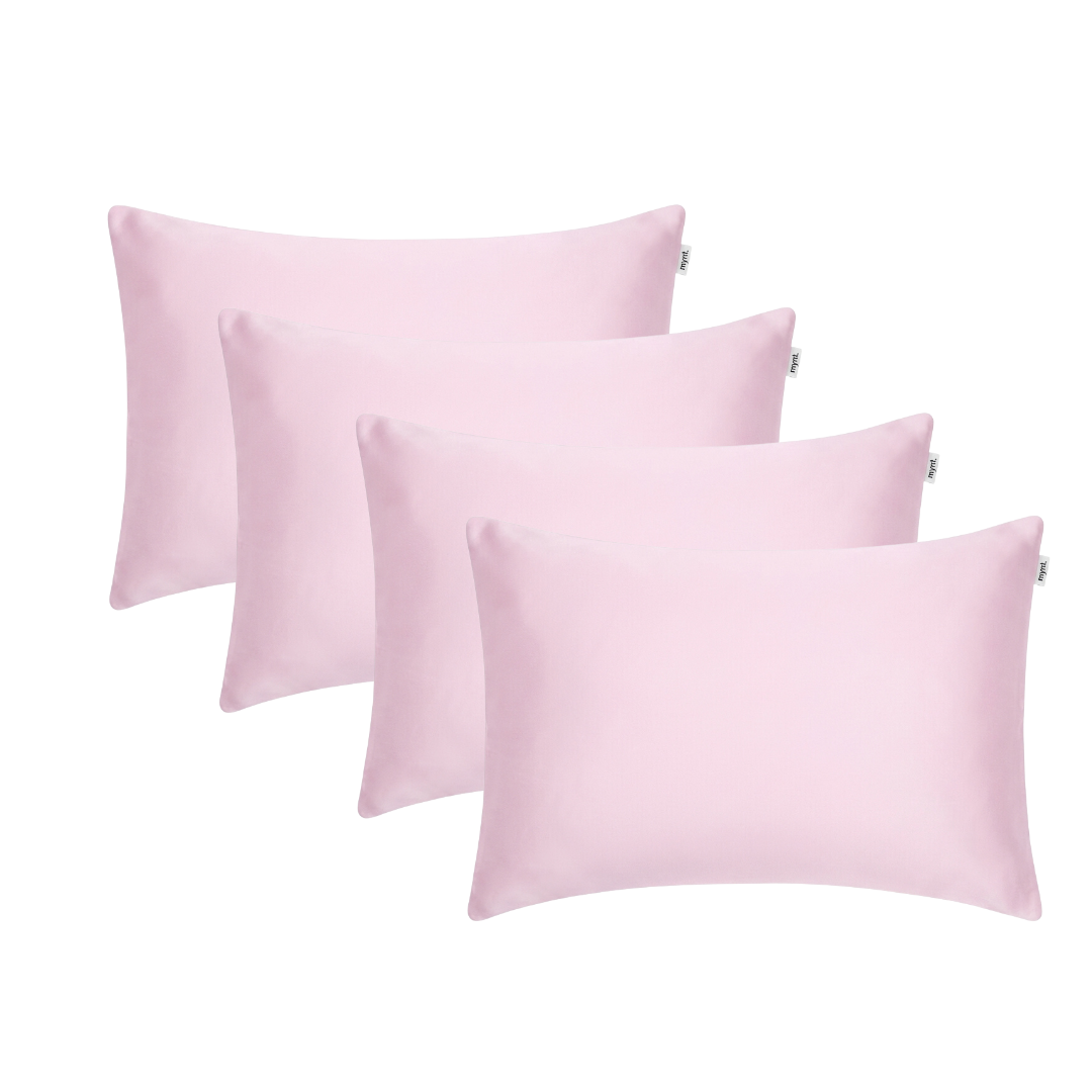 MyntBalance™ temperature balancing pillowcase made of breathable TENCEL™ lyocell with hidden zipper closure
