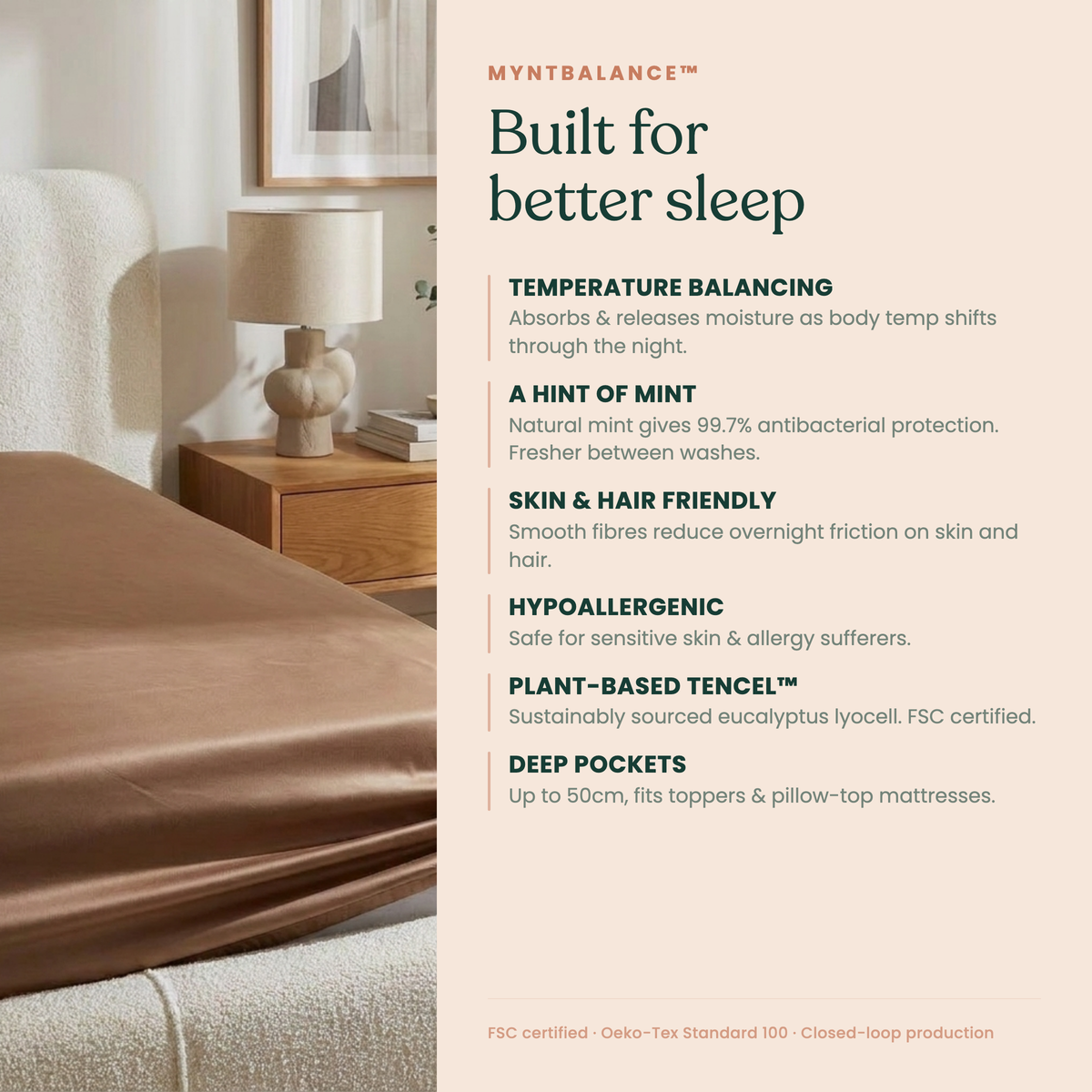MyntBalance™ Fitted Sheet