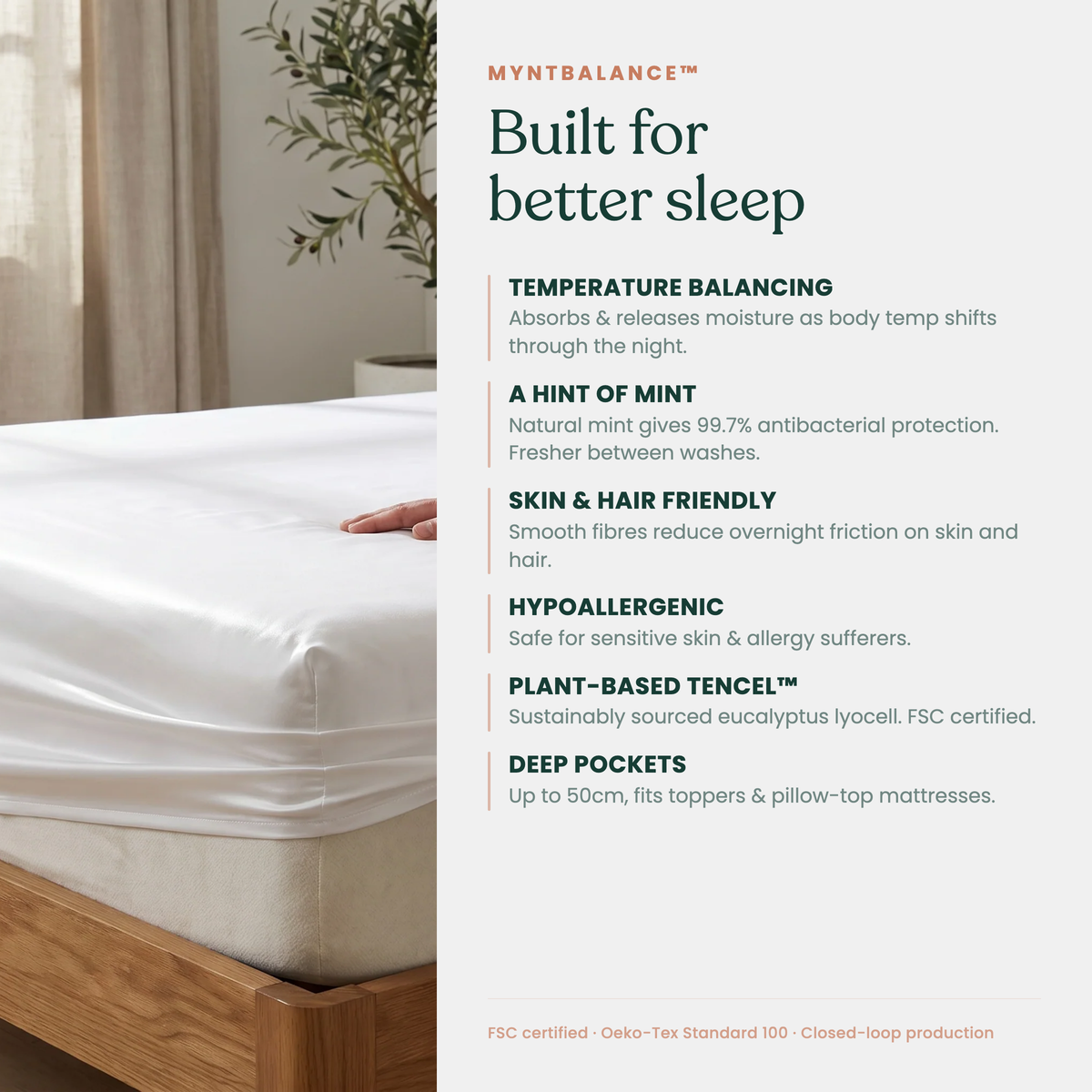 MyntBalance™ Fitted Sheet