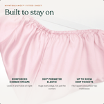 MyntBalance Fitted Sheet - Petal - Built to stay on