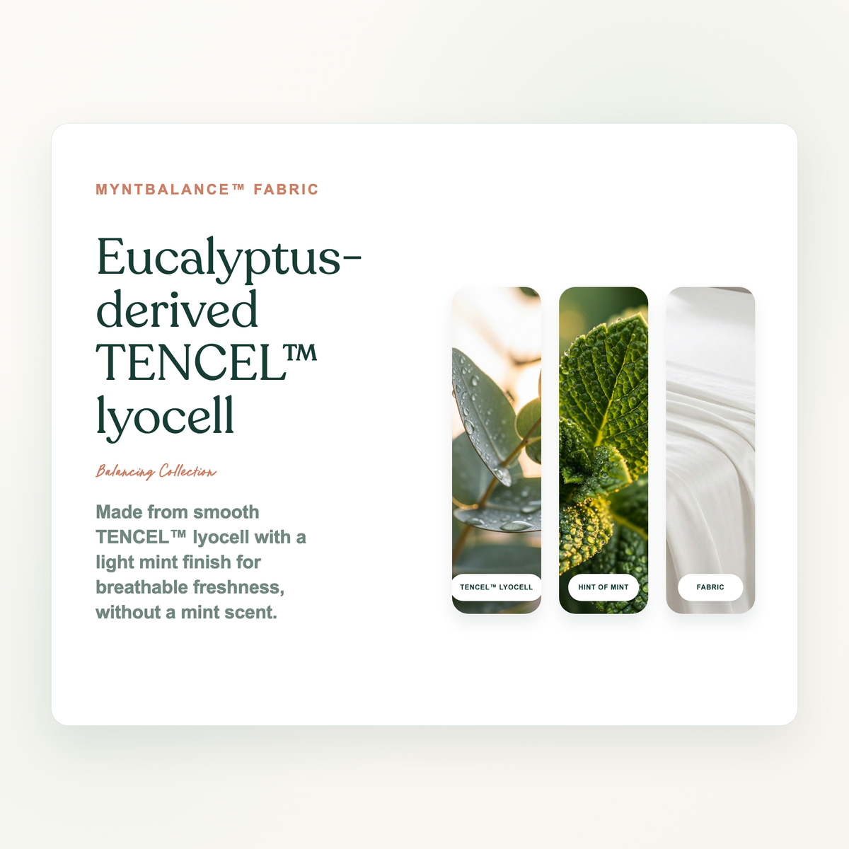MyntBalance™ Flat Sheet