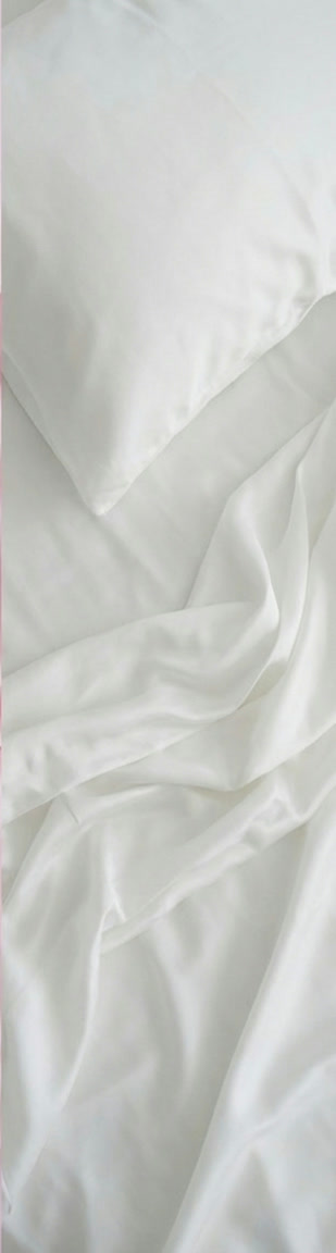 MyntBalance Snow colourway TENCEL lyocell bedding