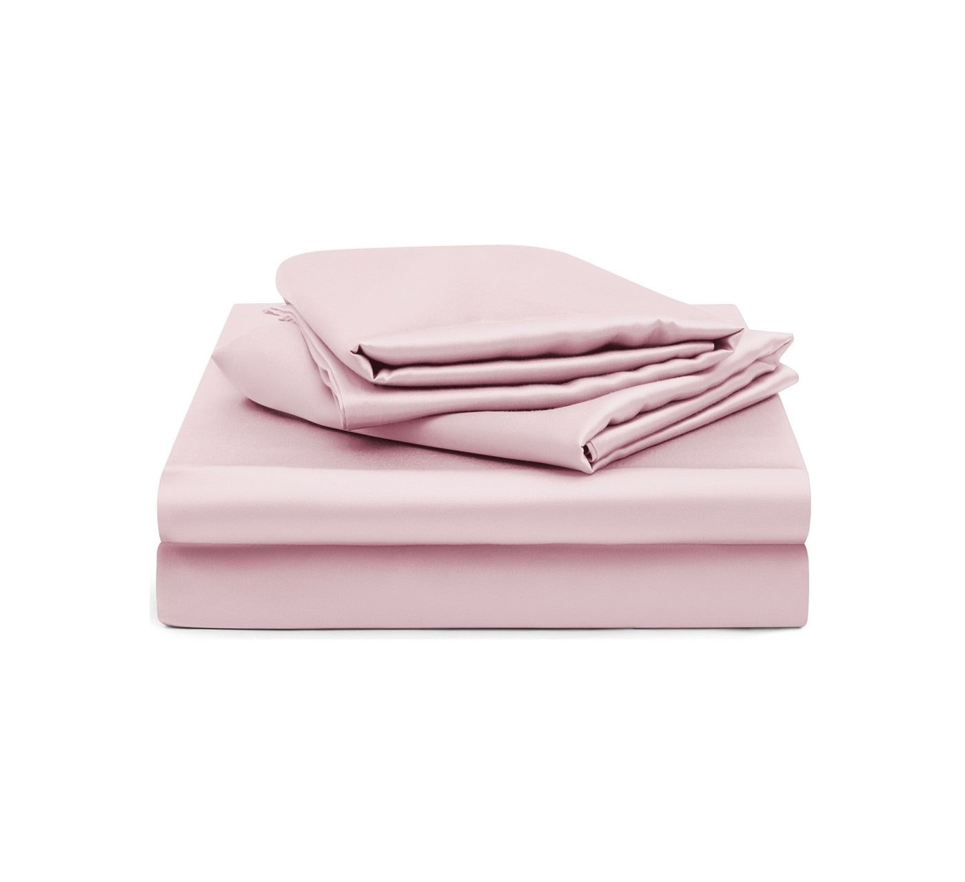 MyntFusion™ Fitted Sheet Set in Pink: the whole set: fitted sheet and two pillowcases